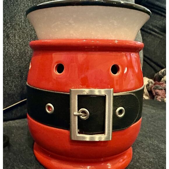 Scentsy Jolly Santa Suit Full Size Warmer - Retired - Used - Picture 2 of 13